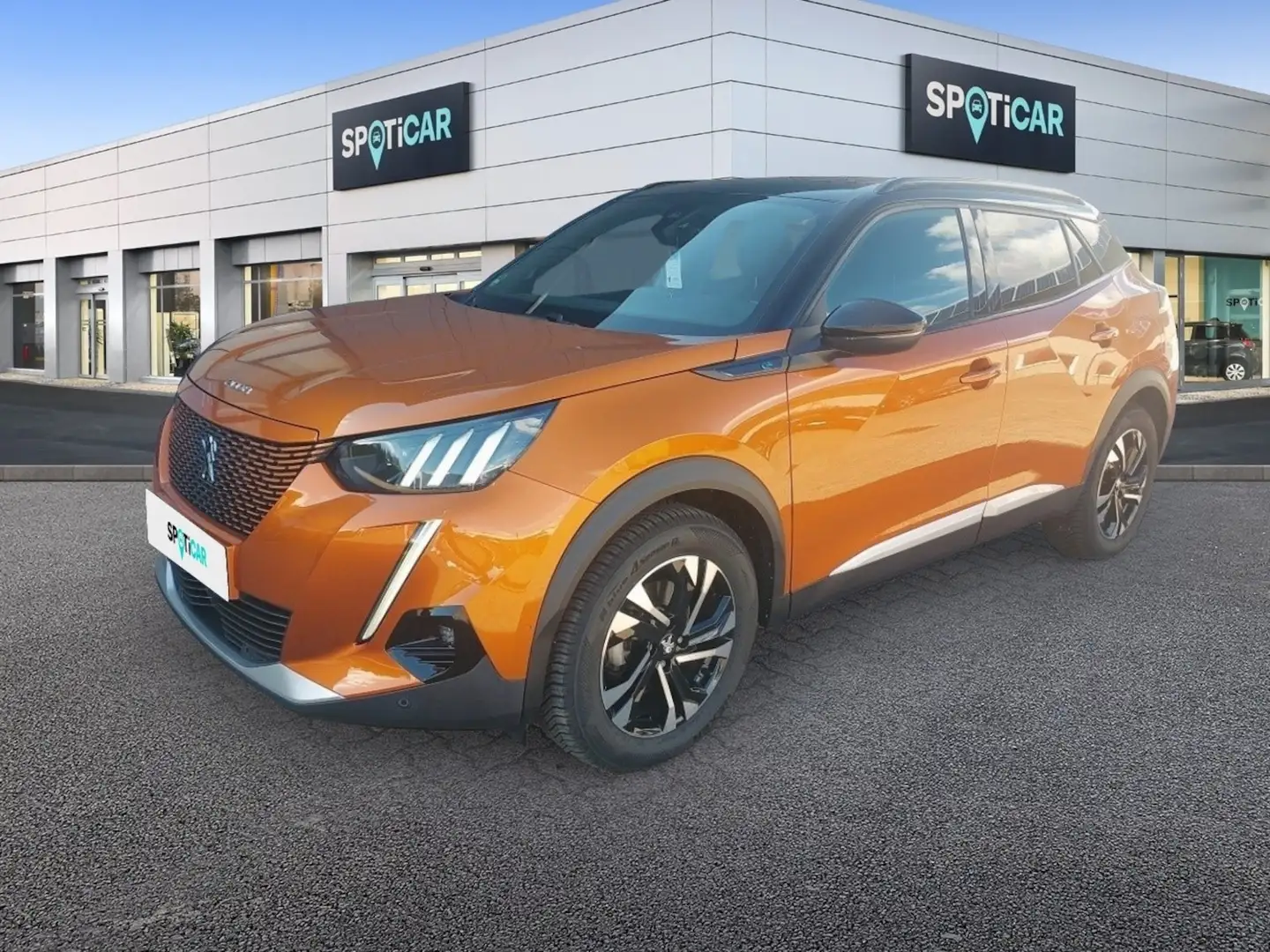 Peugeot e-2008 GT 136 SOH 95% Orange - 1