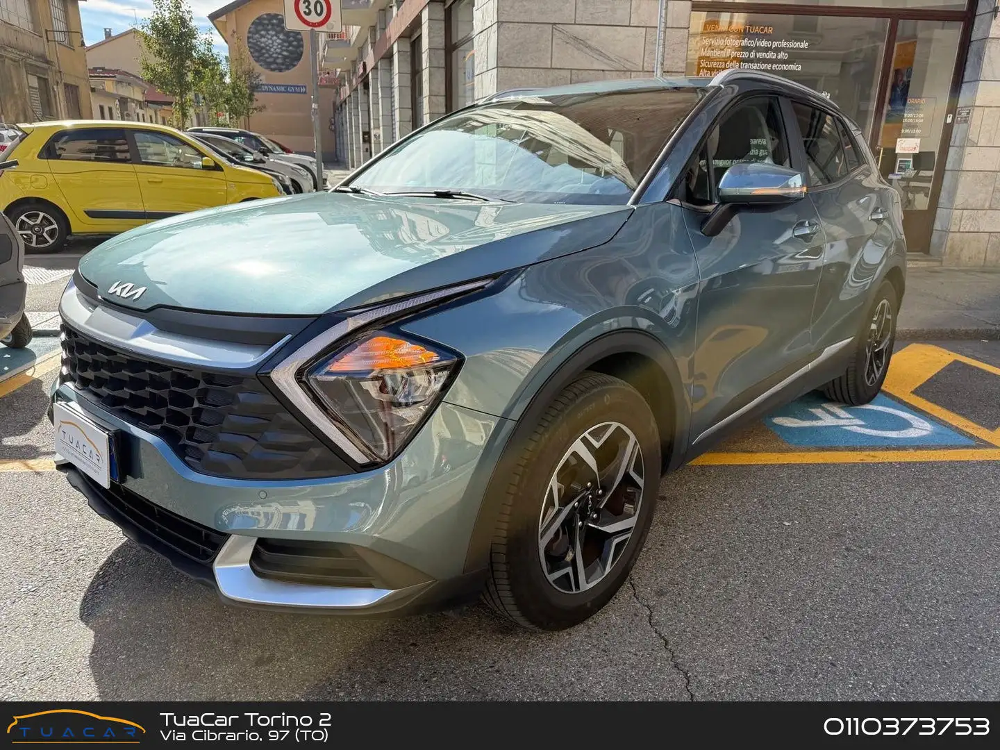 Kia Sportage Business 1.6 T-GDI 48V MHEV Verde - 1