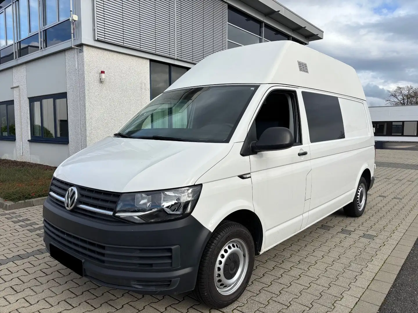 Volkswagen T6 Transporter T6 Kasten Hochdach lang L2H3 KLIMA Tempomat Blanc - 1