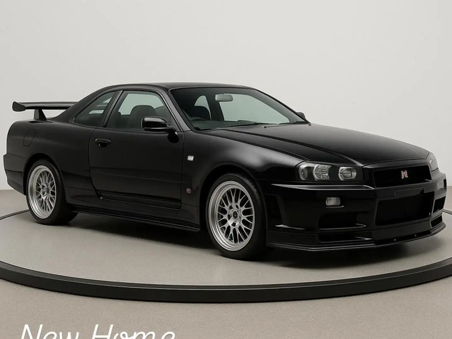 Nissan Skyline R34 GTR Schwarz - 1