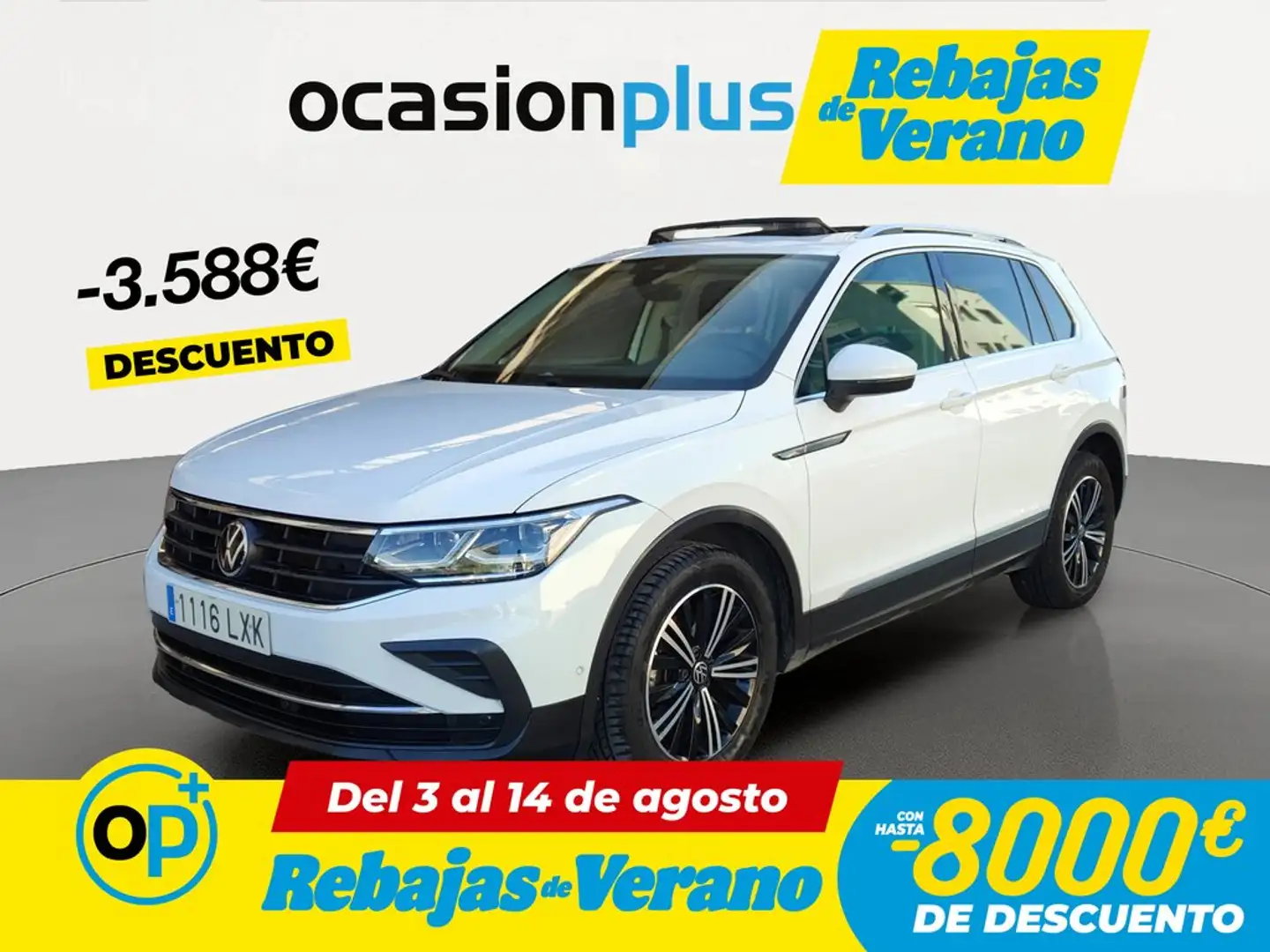 Volkswagen Tiguan 2.0TDI Life 110kW Blanco - 1