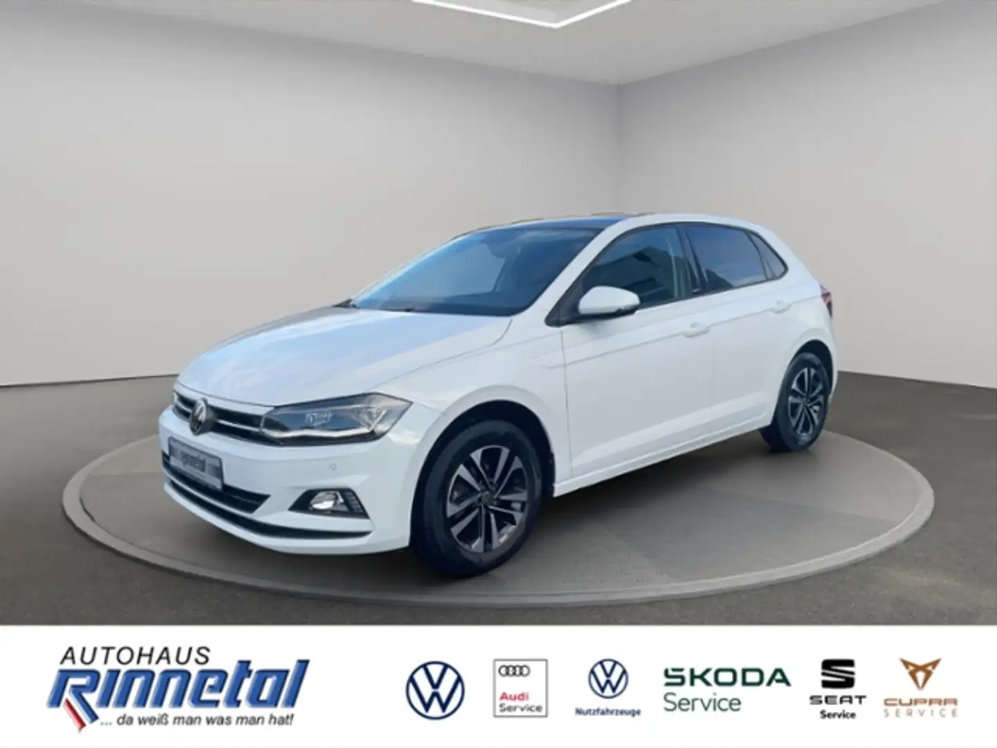 Volkswagen Polo 1.0 United NAVI+LED LICHT+KLIMAAUT+DAB+PDC V+H+SI Weiß - 1