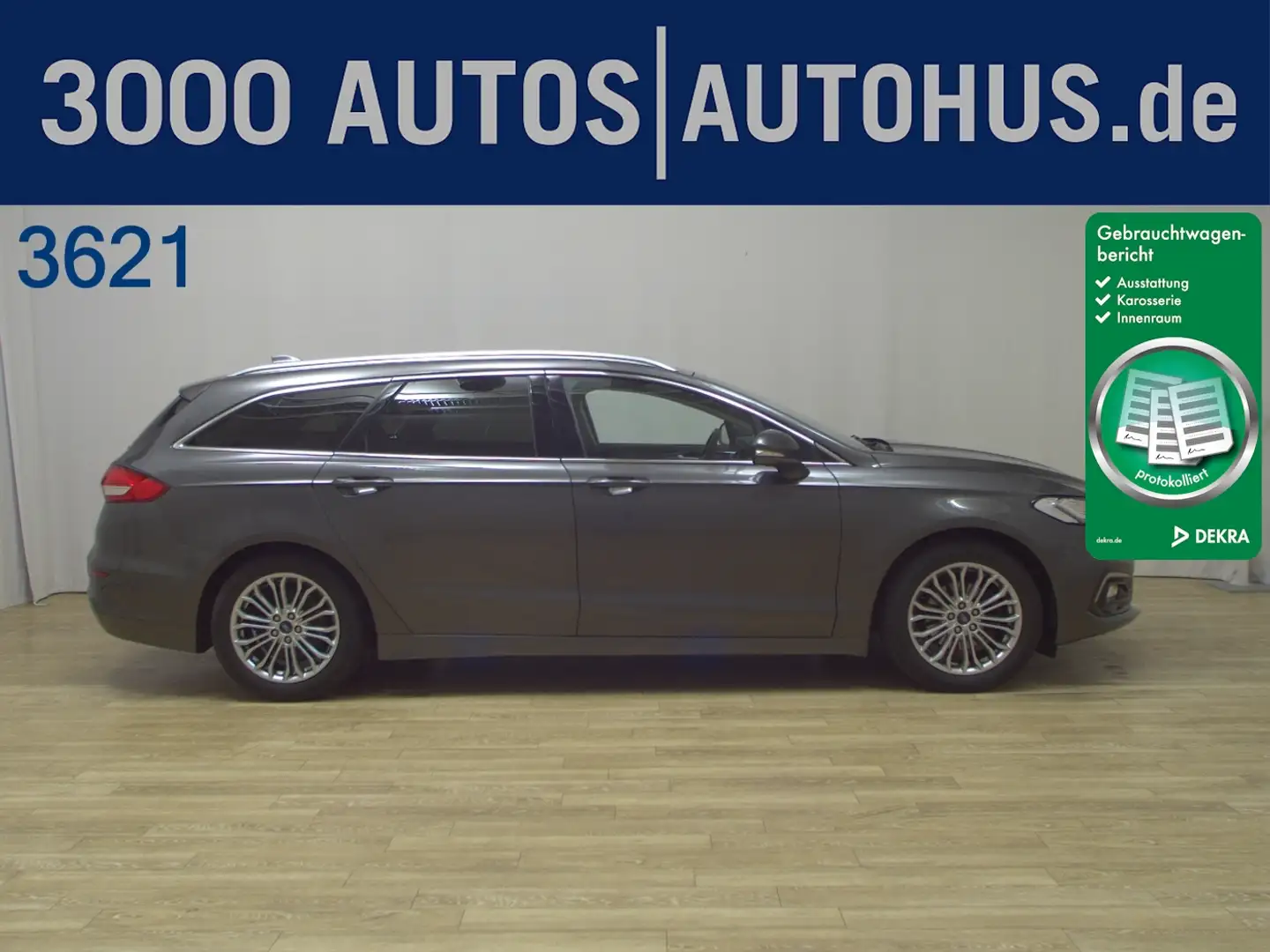 Ford Mondeo Turnier 2.0 EB Titanium Navi LED AHK ACC Grau - 1