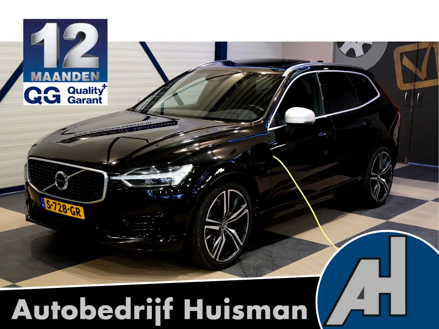 Volvo XC60 2.0 T8 AWD 299kW/407pk Aut8 Twin Engine R-Design L Schwarz - 1
