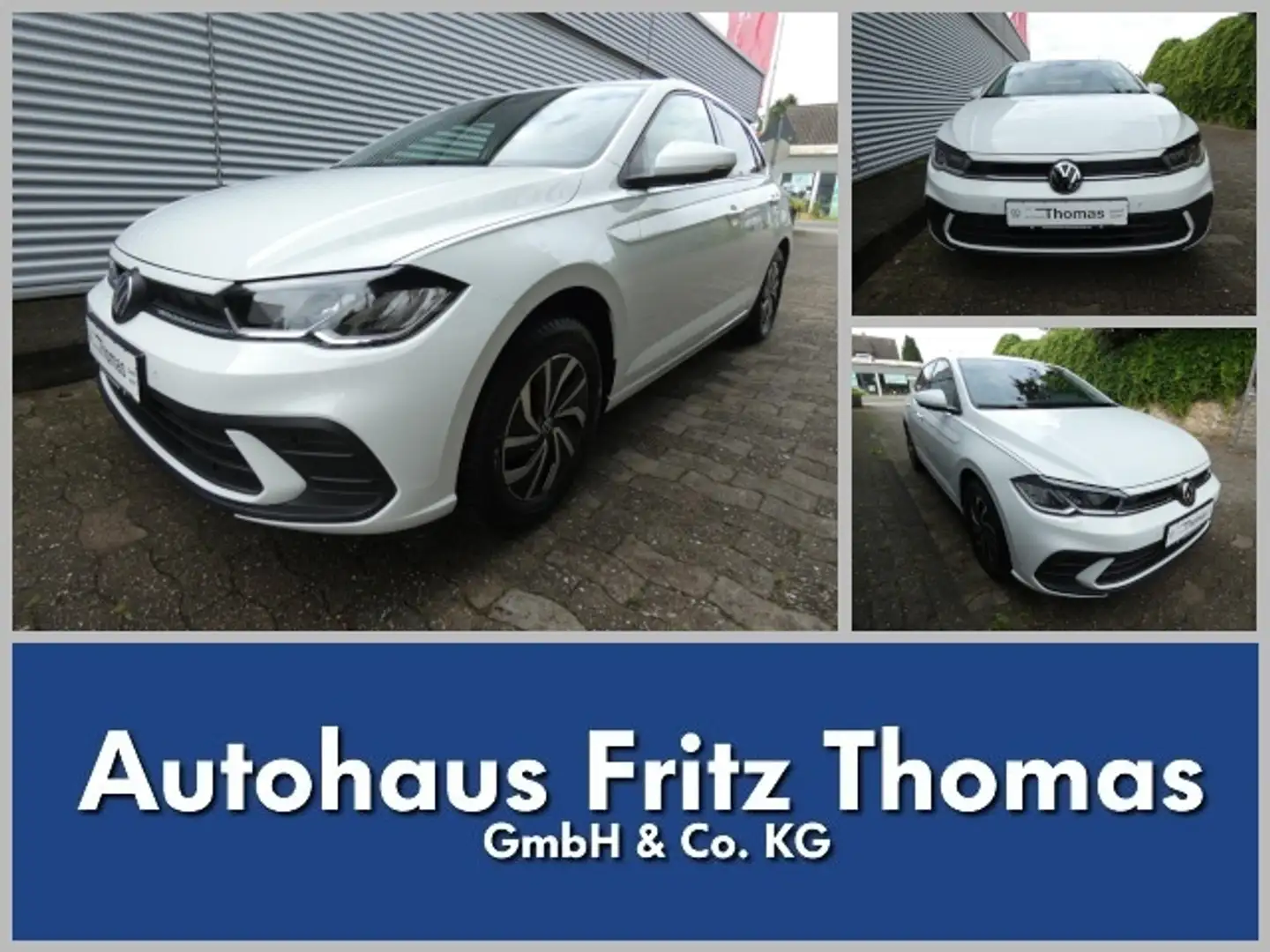 Volkswagen Polo 1.0 Life LED Klima SHZ PDC App-Connect Klima Weiß - 1