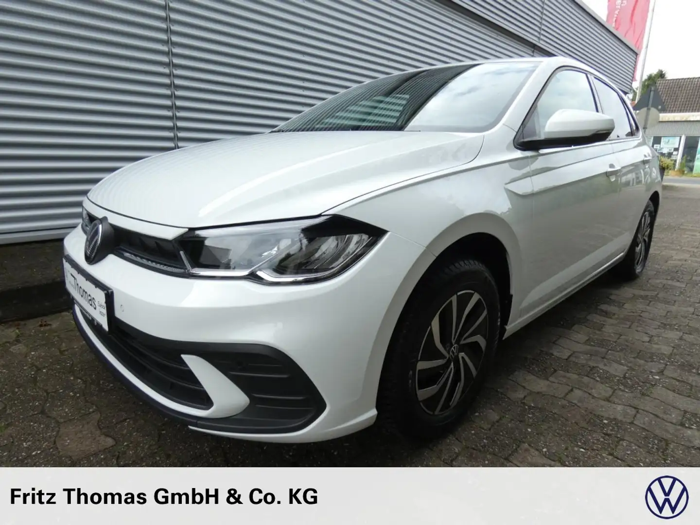 Volkswagen Polo 1.0 Life LED Klima SHZ PDC App-Connect Klima Weiß - 2