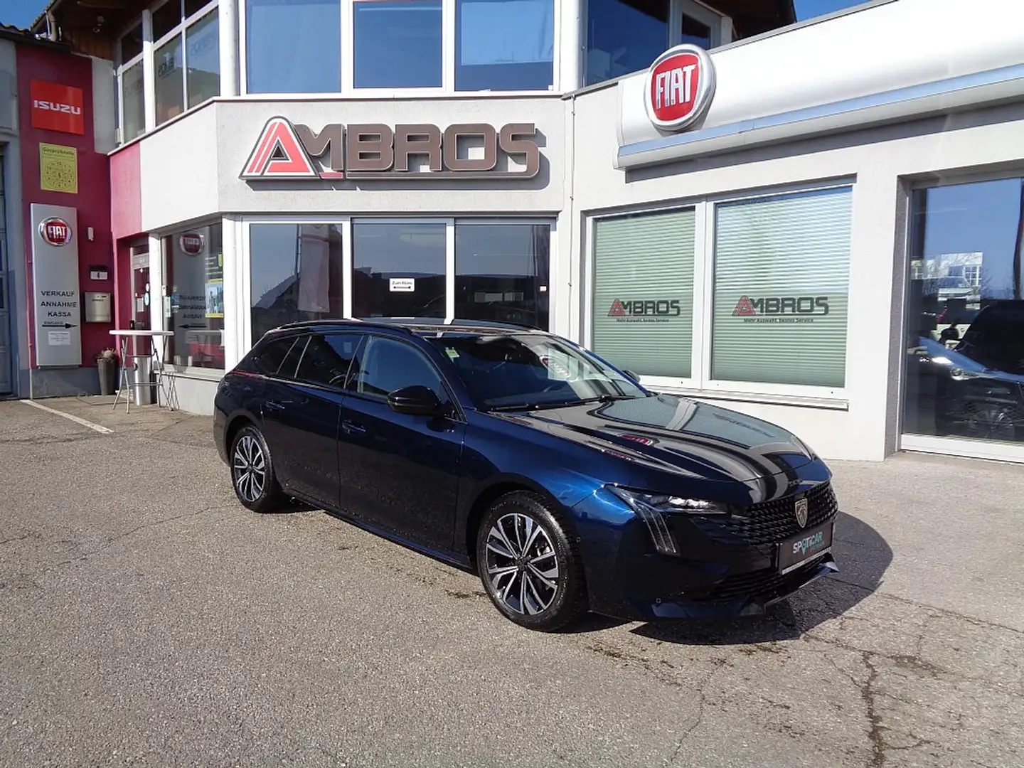 Peugeot 508 SW 1,5 BlueHDi 130 EAT8 Allure Automatik Diesel Blau - 1