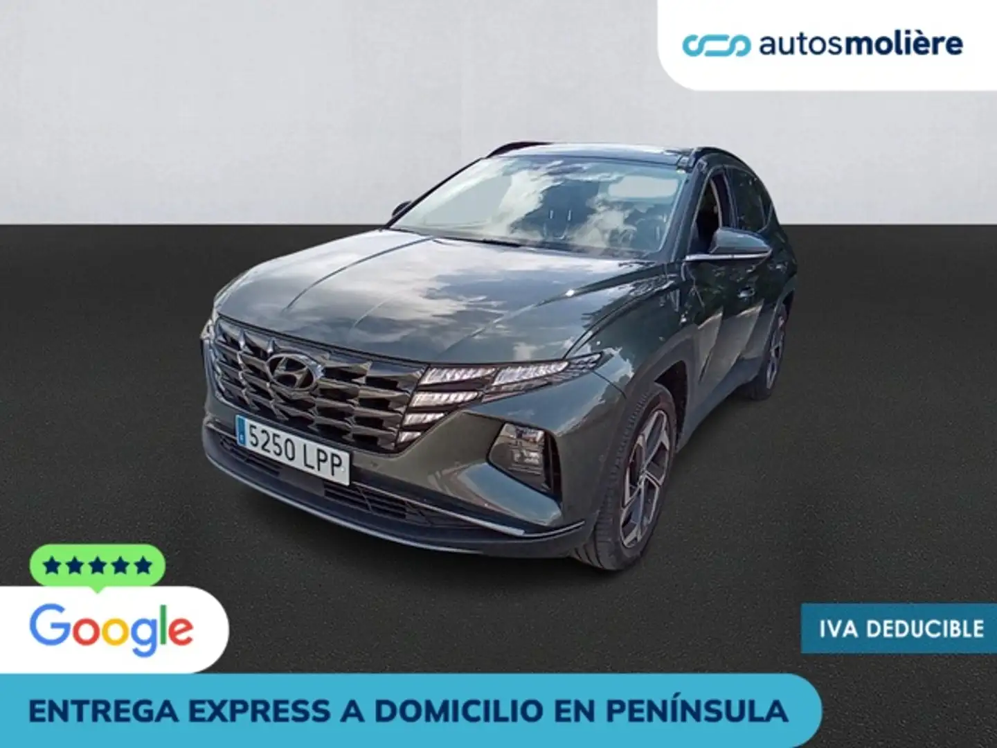 Hyundai TUCSON 1.6 TGDI HEV Style AT Gris - 1