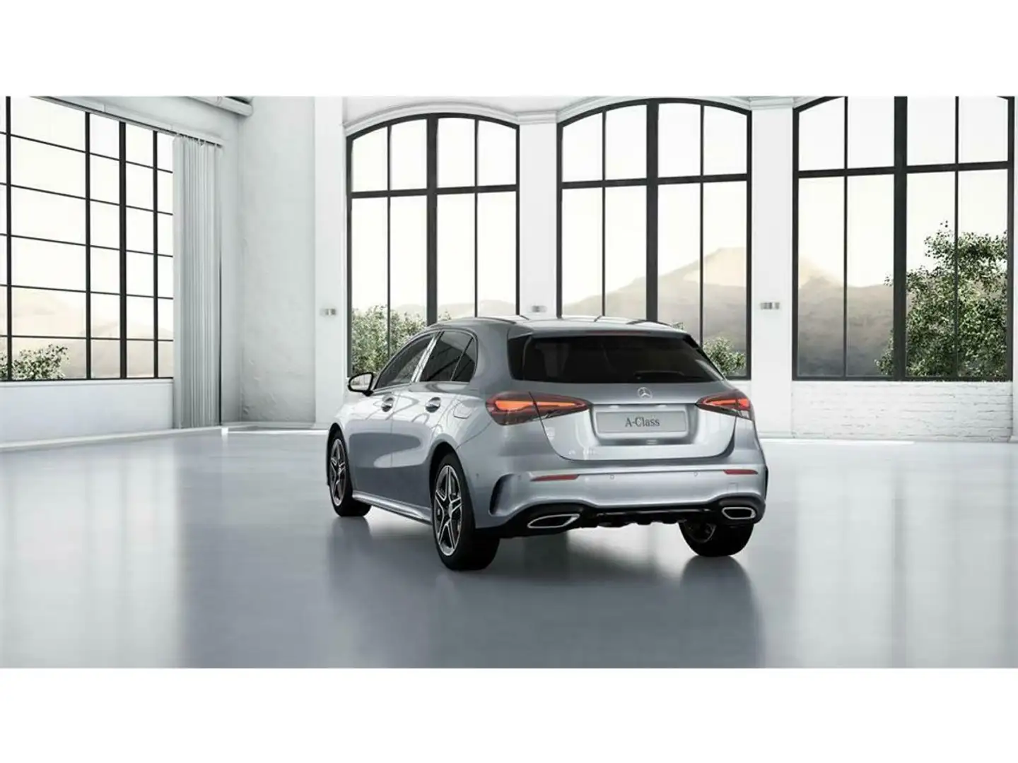 Mercedes-Benz A 180 180d 7G-DCT Plateado - 2