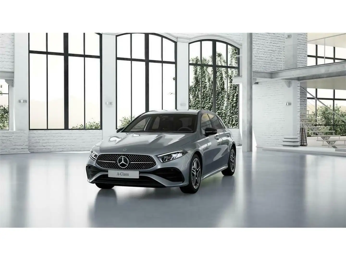 Mercedes-Benz A 180 180d 7G-DCT Plateado - 1