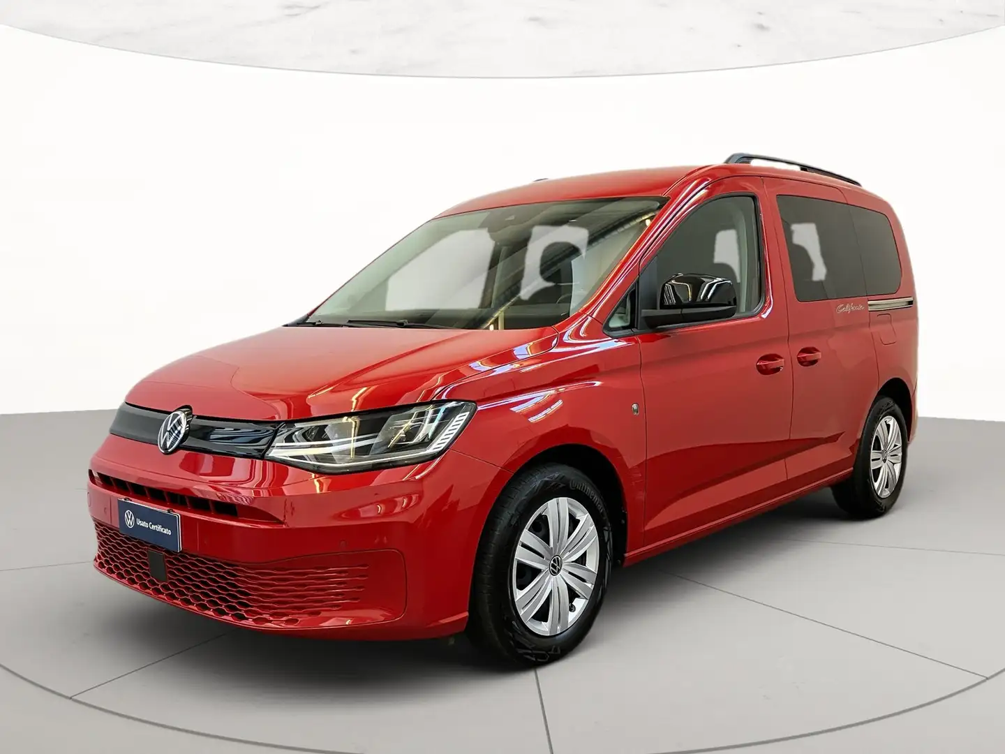 Volkswagen Caddy california 2.0 tdi 122cv dsg7 Rosso - 1