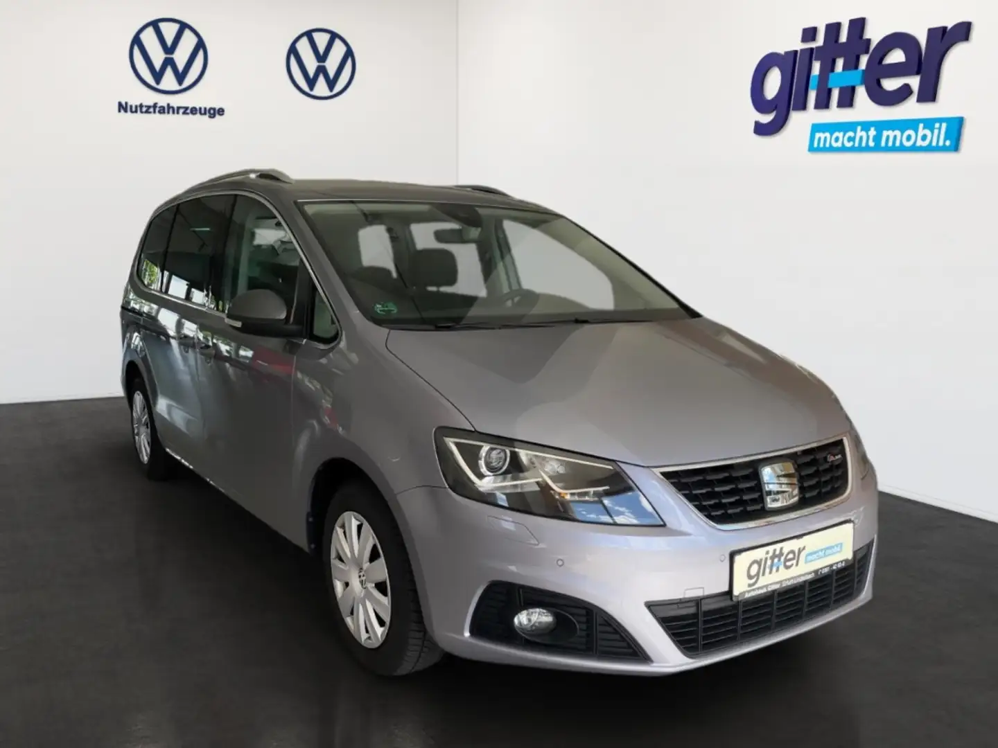 SEAT Alhambra FR-Line 2.0 TDI 7-Sitzer Standheizung Grau - 2