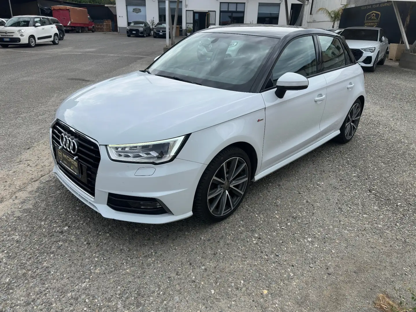 Audi A1 A1 SPB 1.4 TDI S tronic Sline Bianco - 2