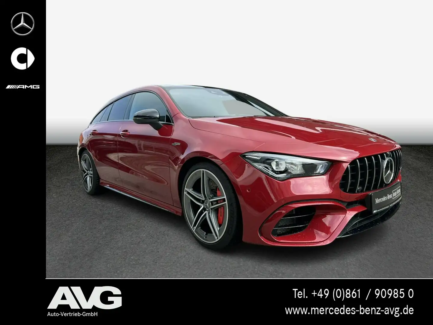 Mercedes-Benz CLA 45 AMG AMG CLA 45 S 4M Pano LED Distr 360° Memory Night Rojo - 2