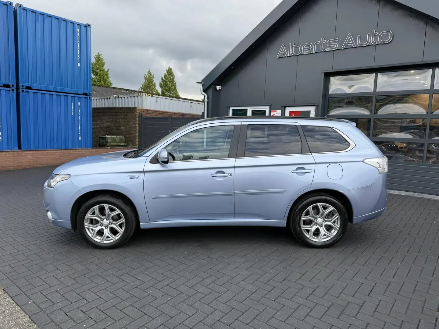 Mitsubishi Outlander 2.0 PHEV 4x4 Executive Edition | LEDER | NAVI | CA Bleu - 2