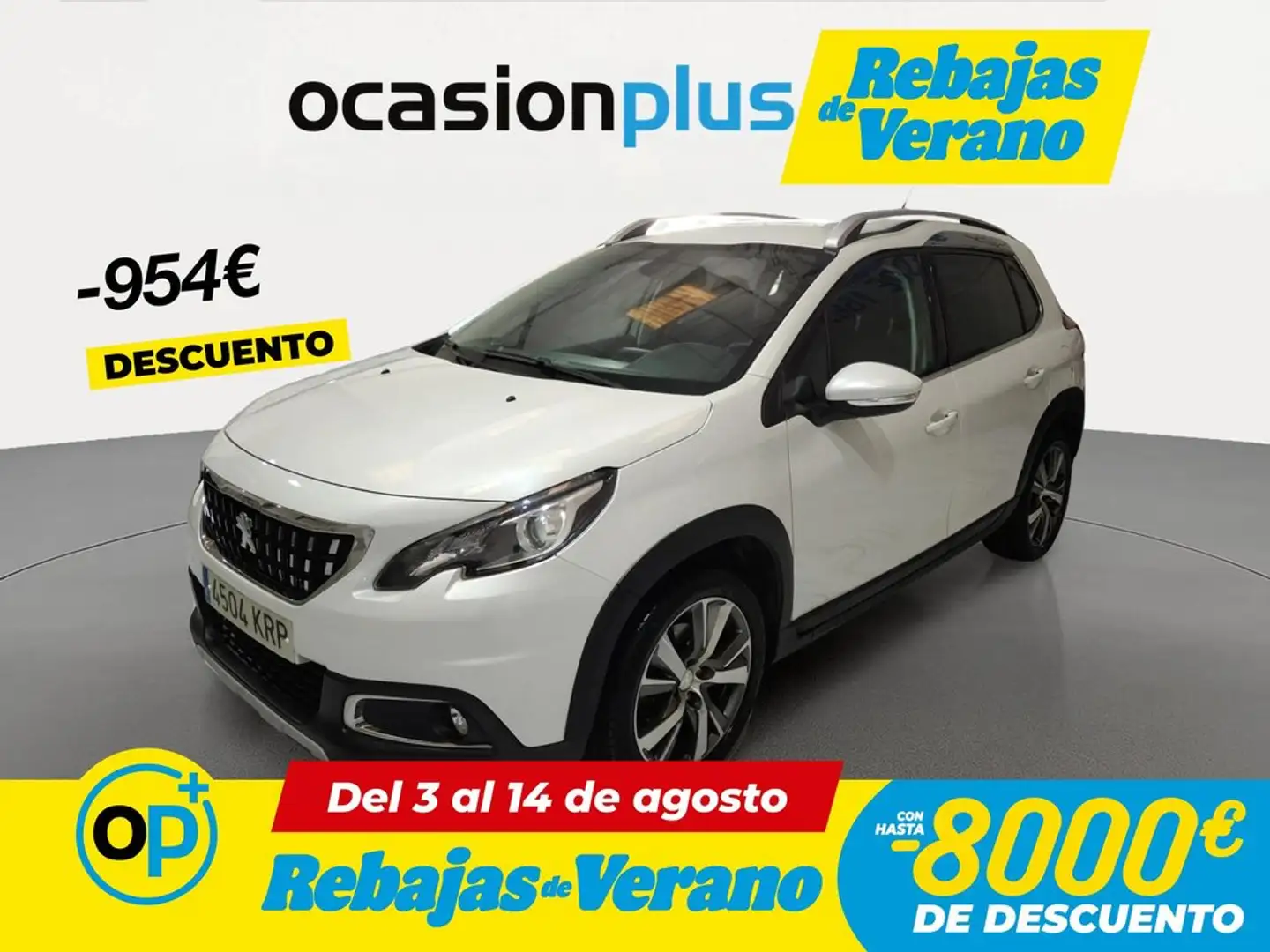Peugeot 2008 1.2 PureTech S&S Allure EAT6 110 Blanco - 1