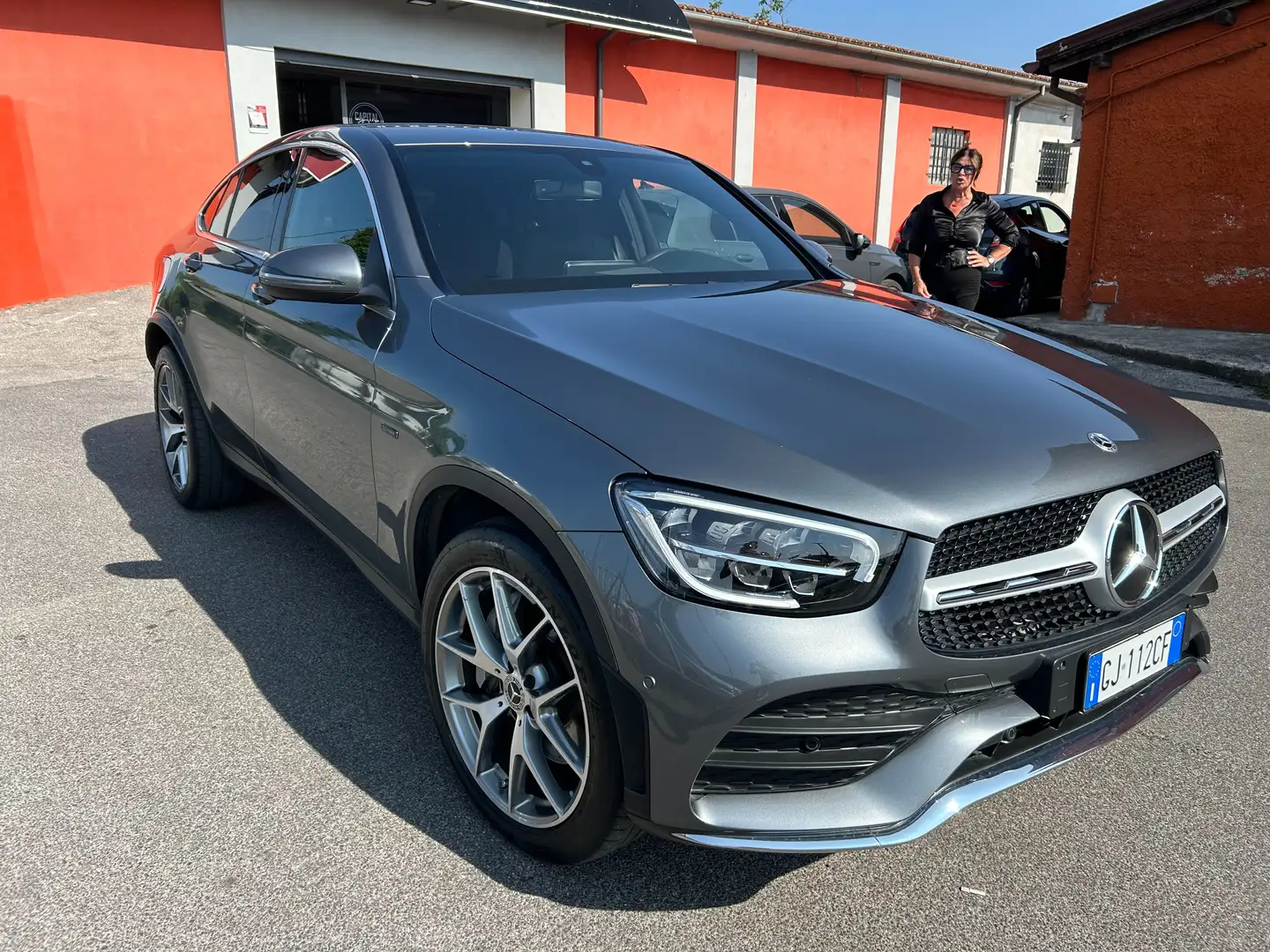 Mercedes-Benz GLC 300 GLC Coupe 300 de phev eq-po Premium 4matic auto Gris - 2