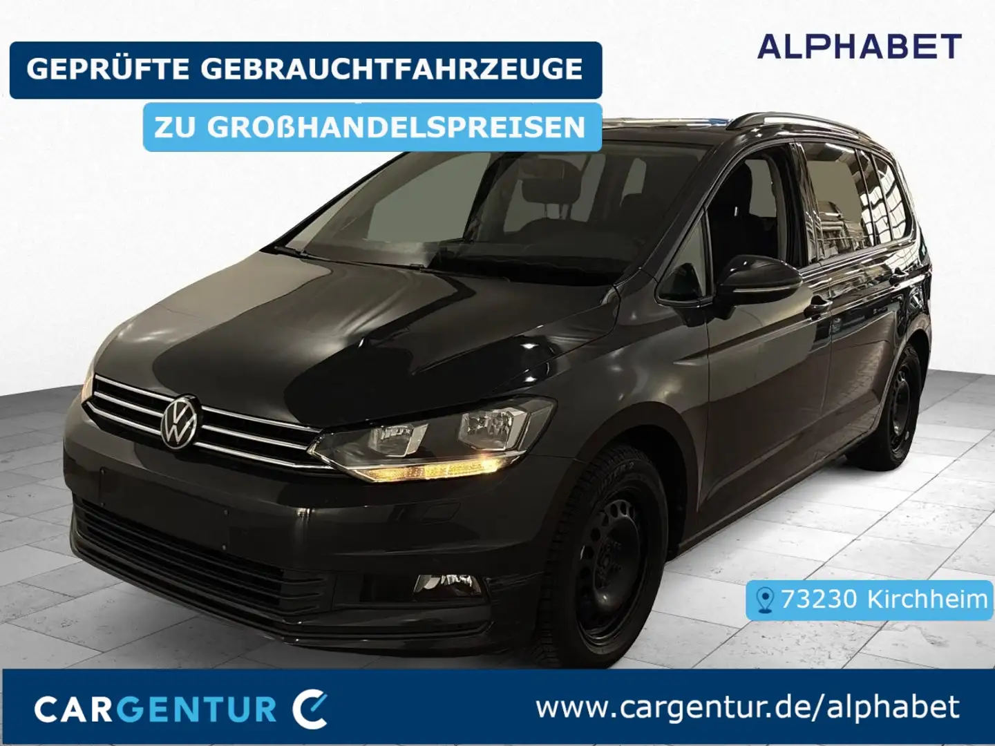 Volkswagen Touran 2.0 TDI Comfortline Dynaudio AHK Pano Gris - 1