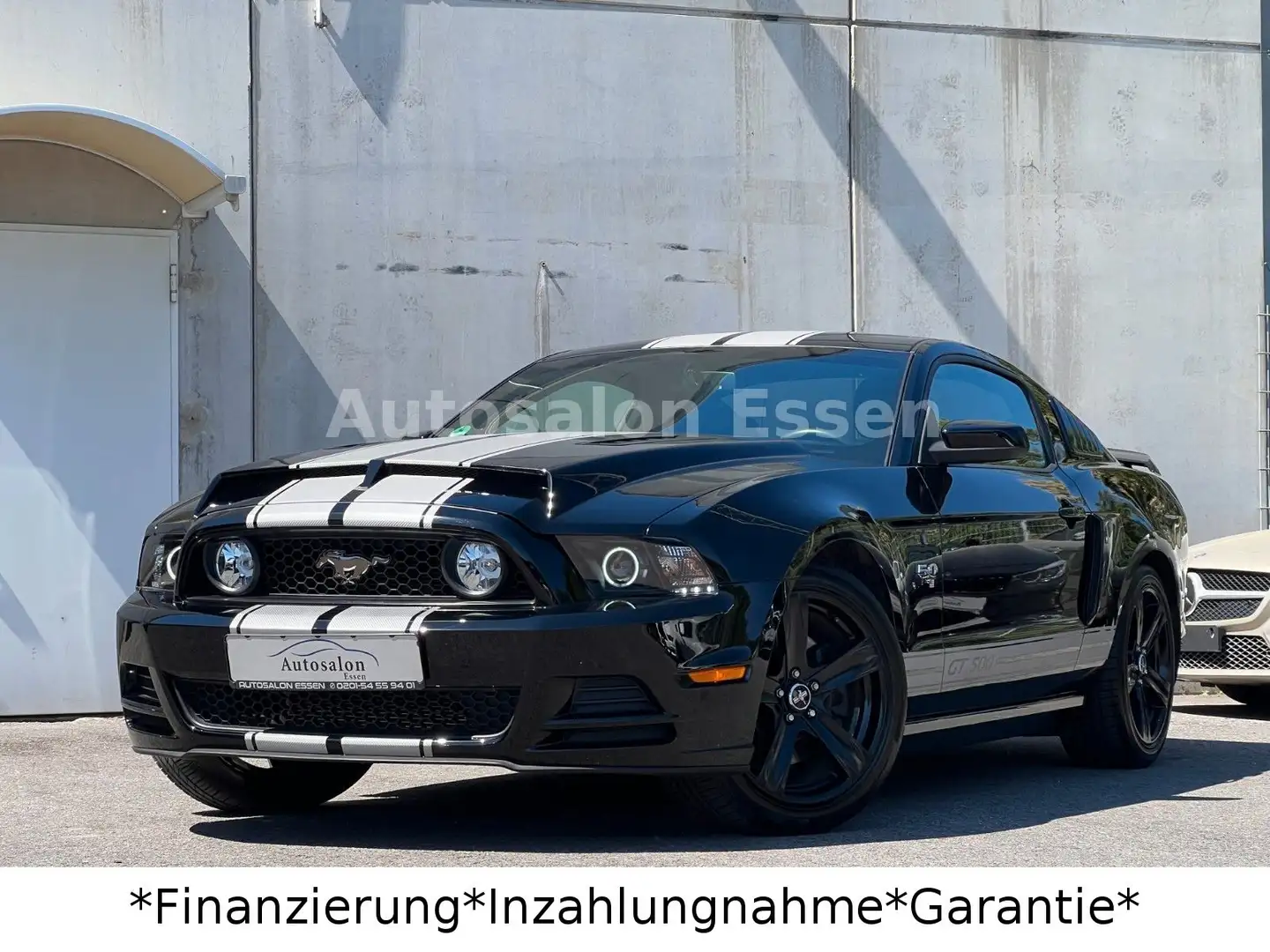Ford Mustang 5.0 GT V8*Schalter*LED*Leder*Borla* Negru - 1