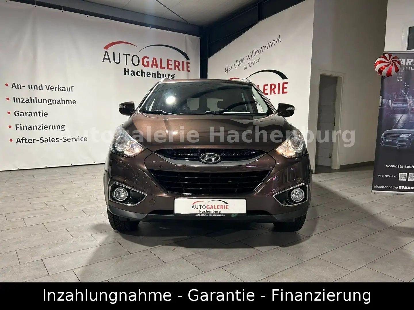 Hyundai iX35 Style/Tempom./T-Leder/AHK/SHZ/BT/GARANTIE Marrón - 2