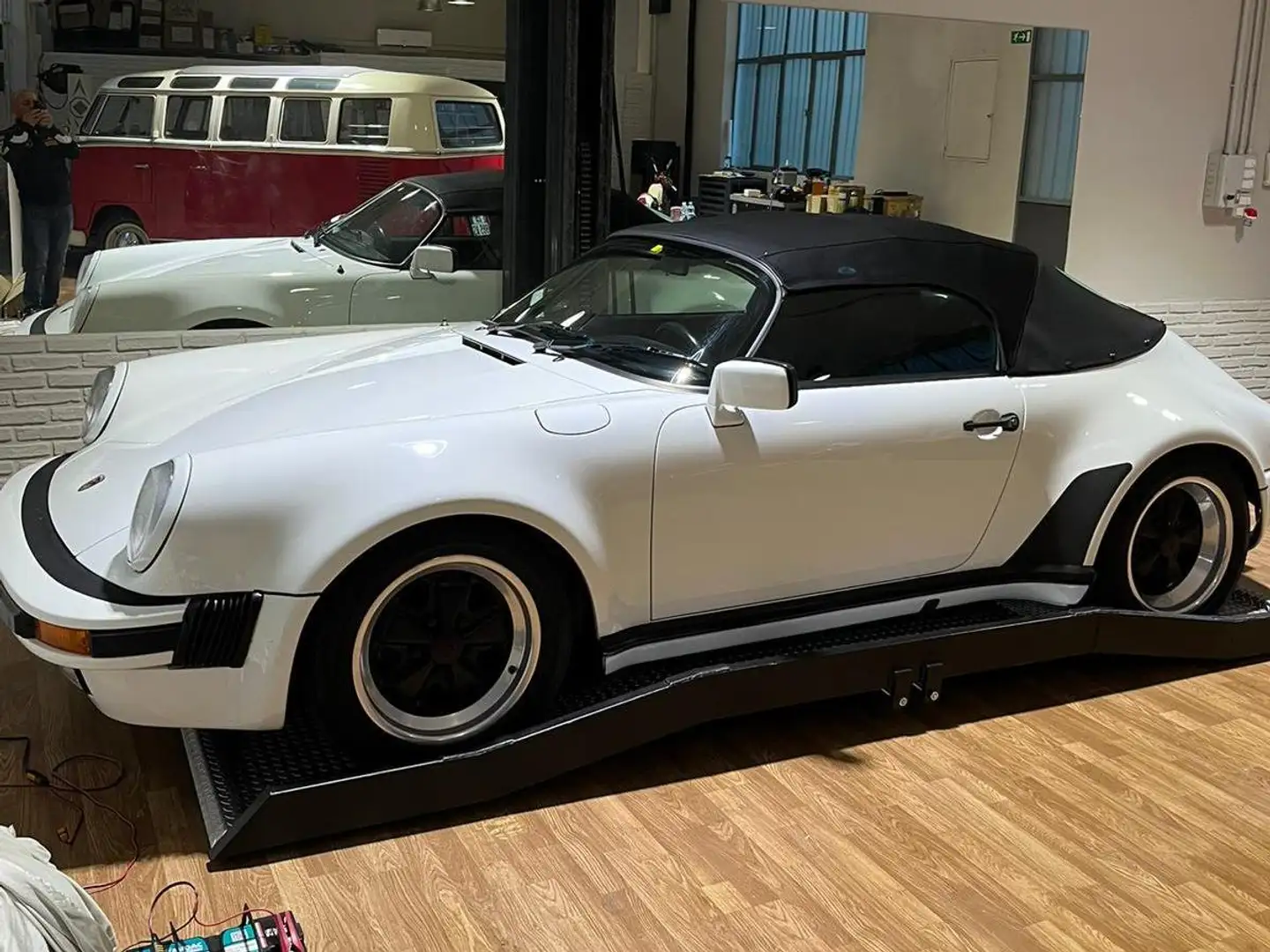 Porsche 911 Speedster Turbolook Blanc - 2