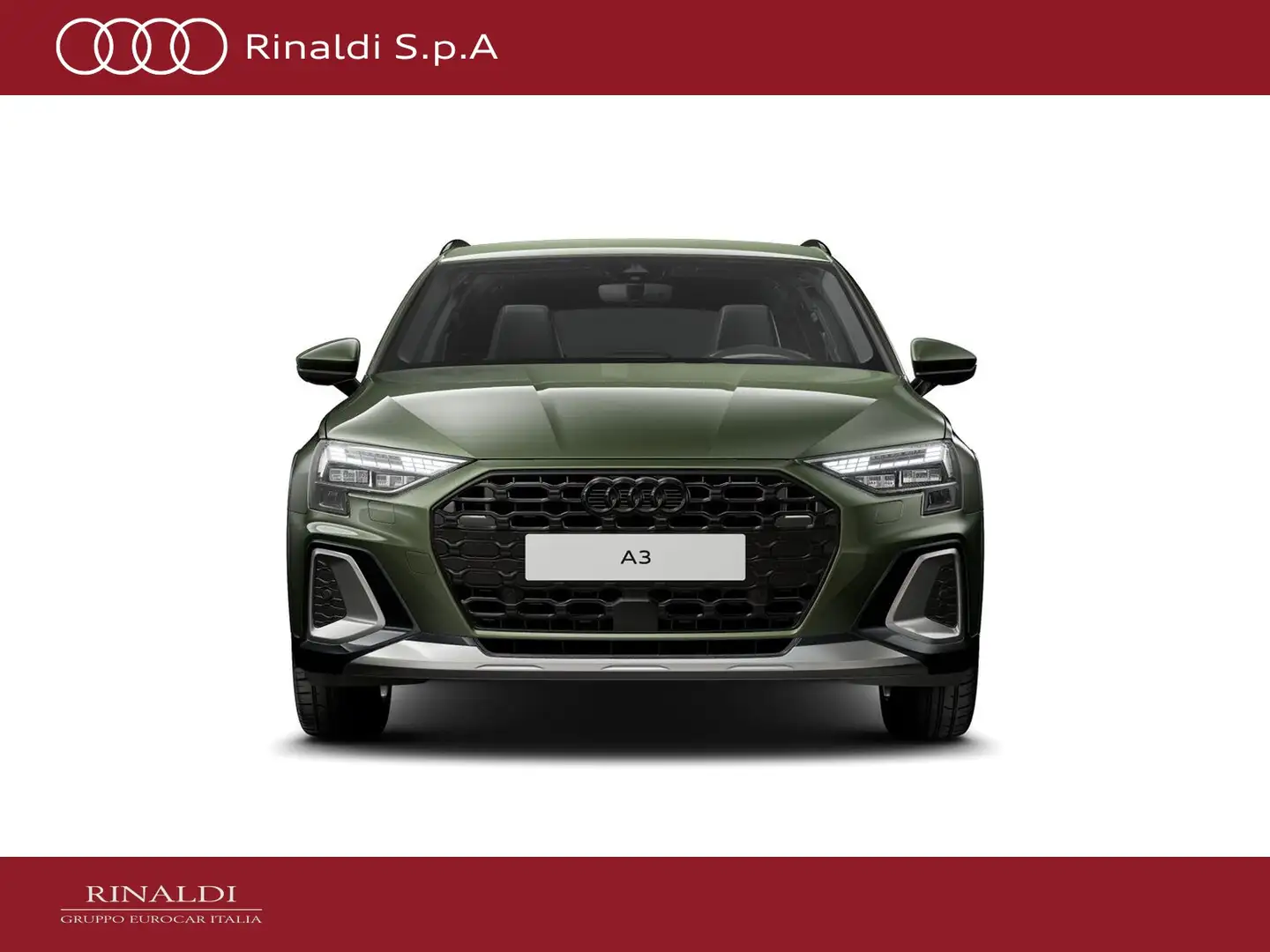 Audi A3 allstreet 2.0 tdi identity contrast 150cv s-tronic Verde - 2