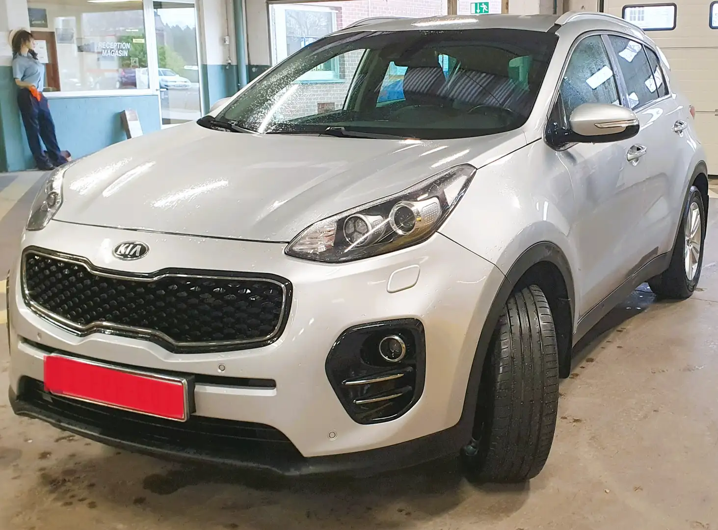 Kia Sportage Sportage 1.7 CRDi 2WD Fusion ISG Argent - 1