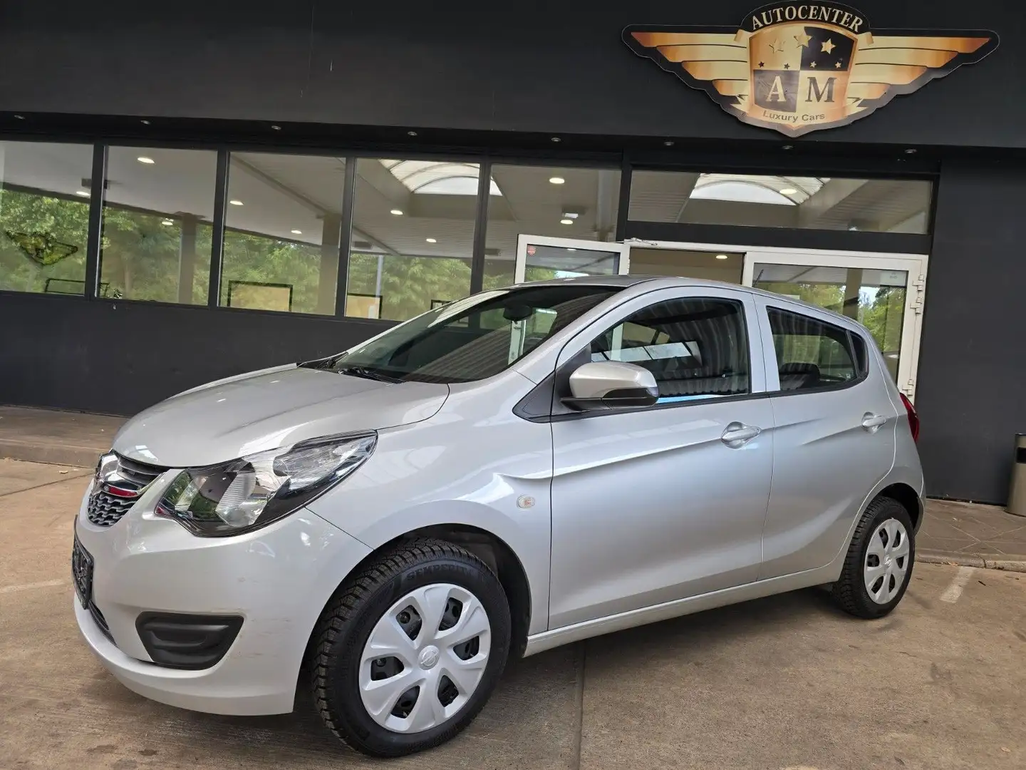 Opel Karl Edition Klima/1.Hand/NUR-18.700-KM Stříbrná - 2