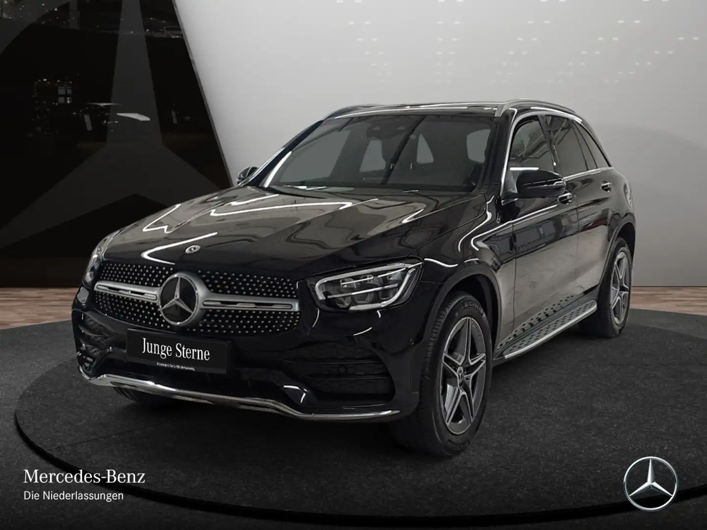 Mercedes-Benz GLC 300 de 4M AMG+PANO+360+AHK+LED+HUD+SITZKLIMA Schwarz - 2