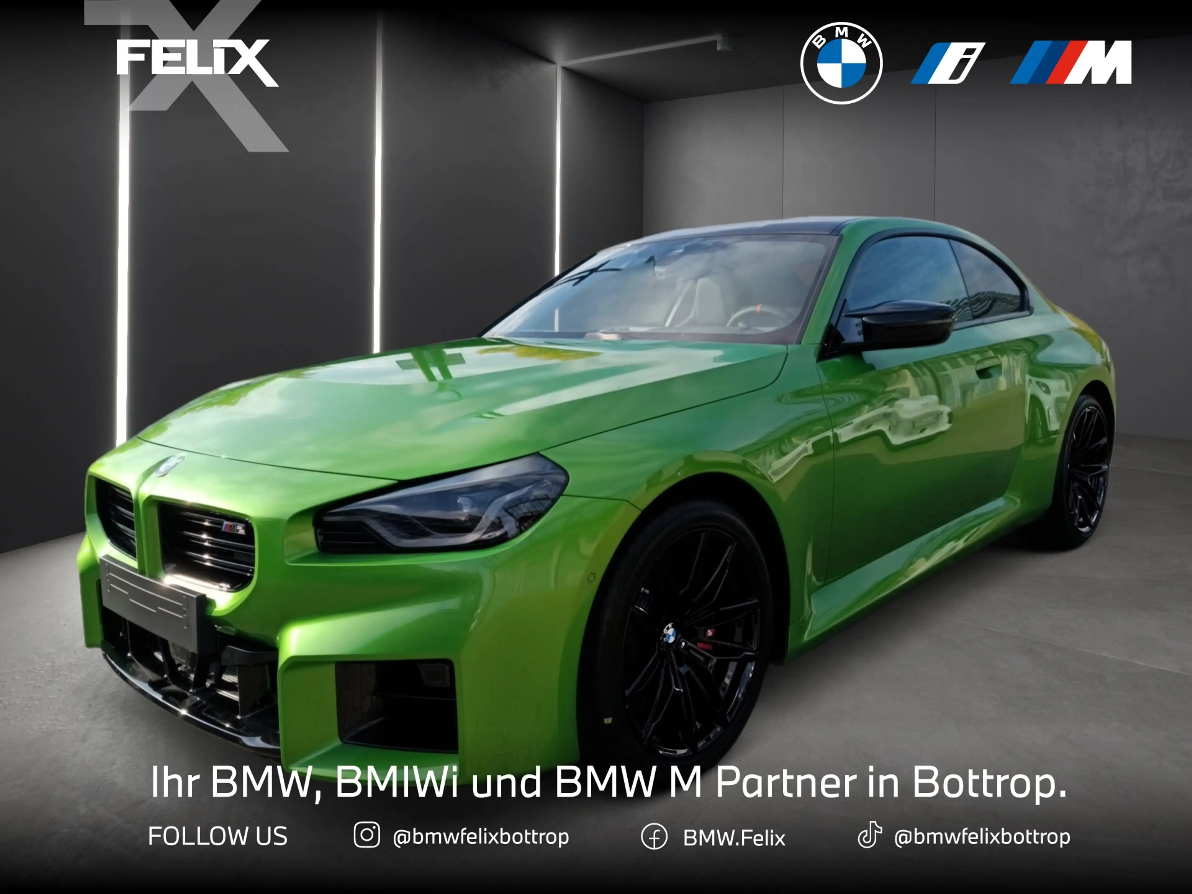 BMW M2 Coupé INDIVIDUAL JAVAGRUEN+VOLLLEDER+PLUS PACKAGE+