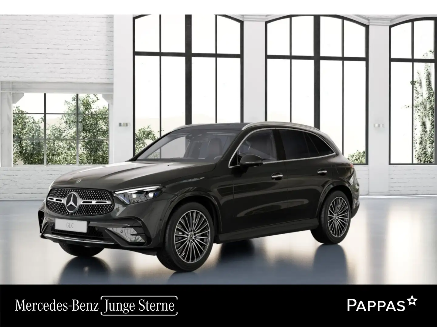 Mercedes-Benz GLC 300 de 4MATIC mit EQ Hybrid Technologie Österr Fahrass Gris - 1