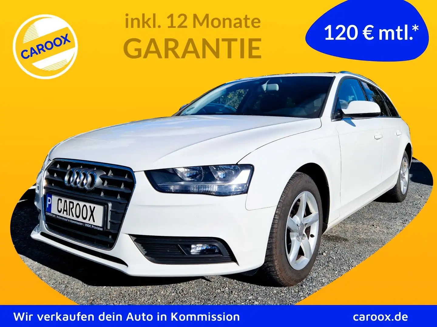 Audi A4 Avant 1.8 TFSI Ambiente Blanc - 1