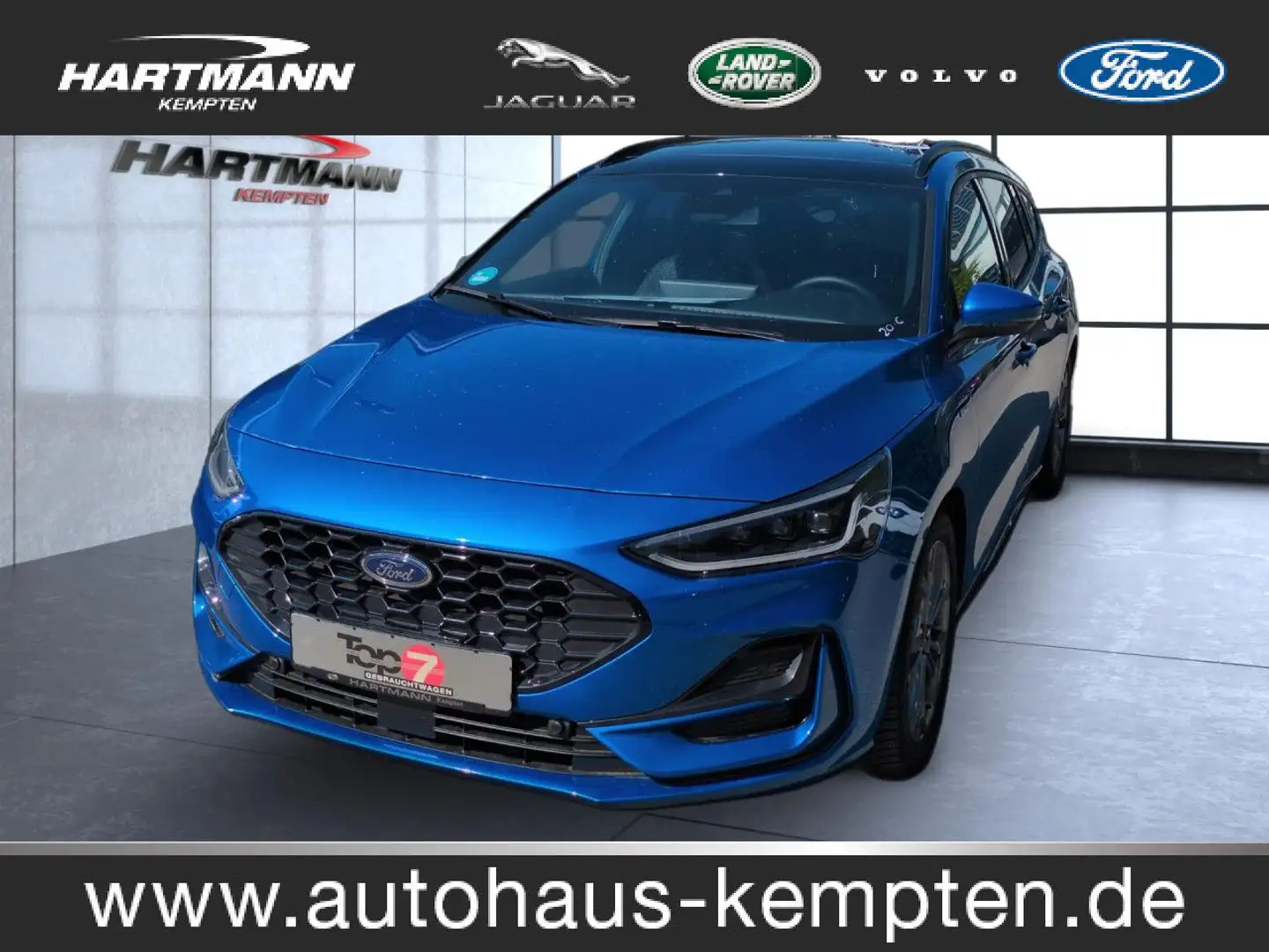 Ford Focus ST-Line Bluetooth Navi LED Klima el. Fenster Blau - 1