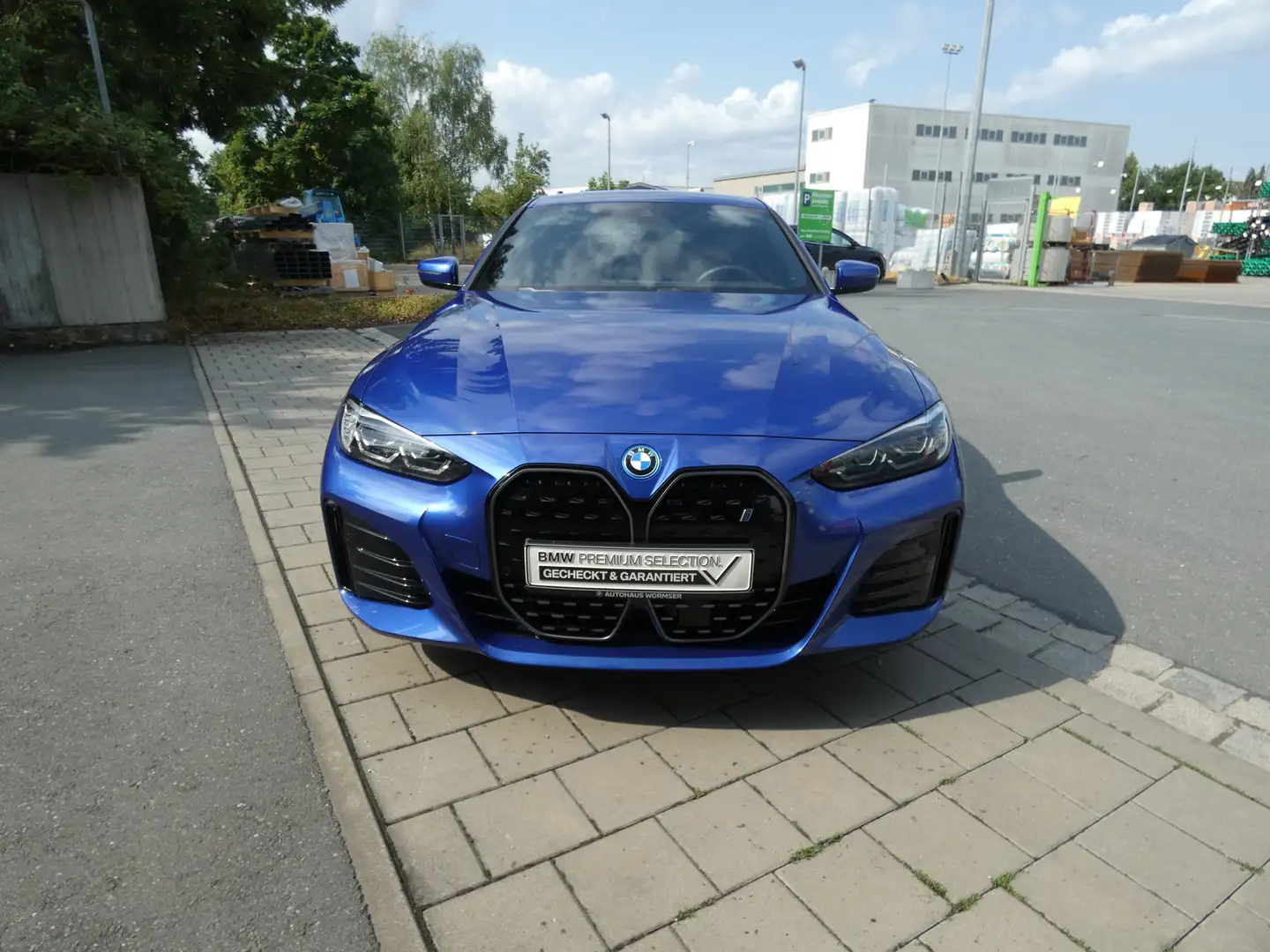 BMW i4 eDrive40 Gran Coupé M Sportpaket HiFi DAB Azul - 2