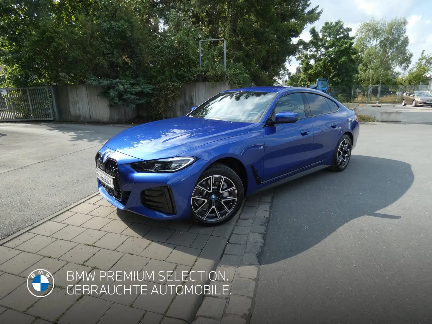 BMW i4 eDrive40 Gran Coupé M Sportpaket HiFi DAB Azul - 1