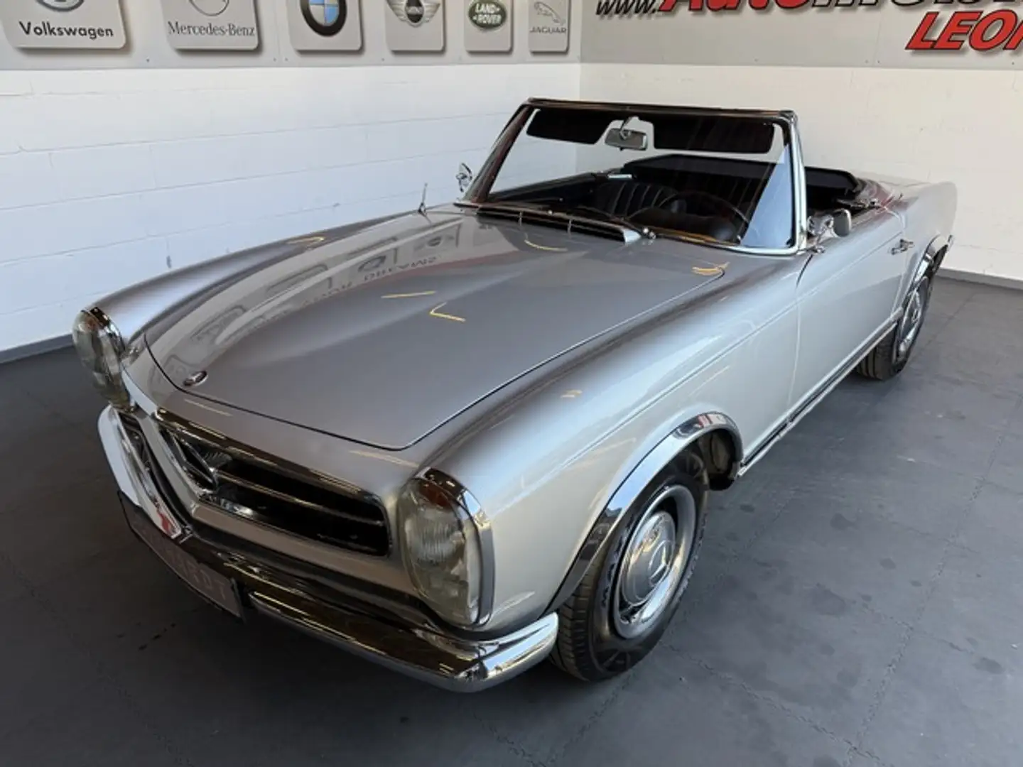 Mercedes-Benz 230 SL Pagode deutsch*Automatik*Servolenkung Silber - 1