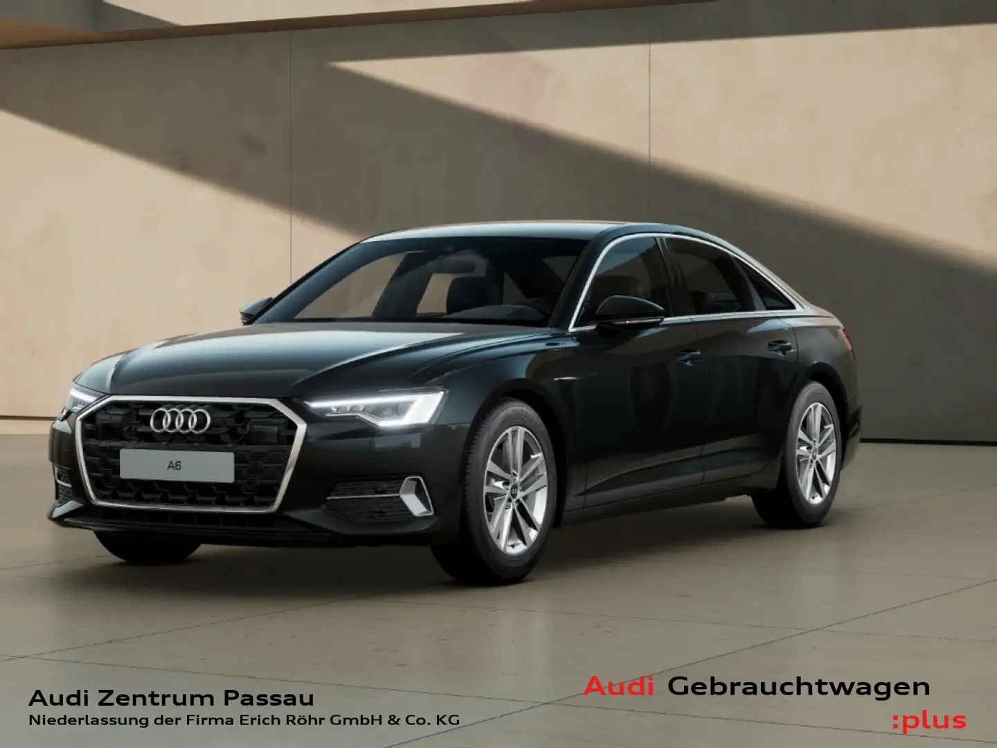 Audi A6 Limousine 40 TDI advanced S tro. MATRIX virt. Cock Schwarz - 1