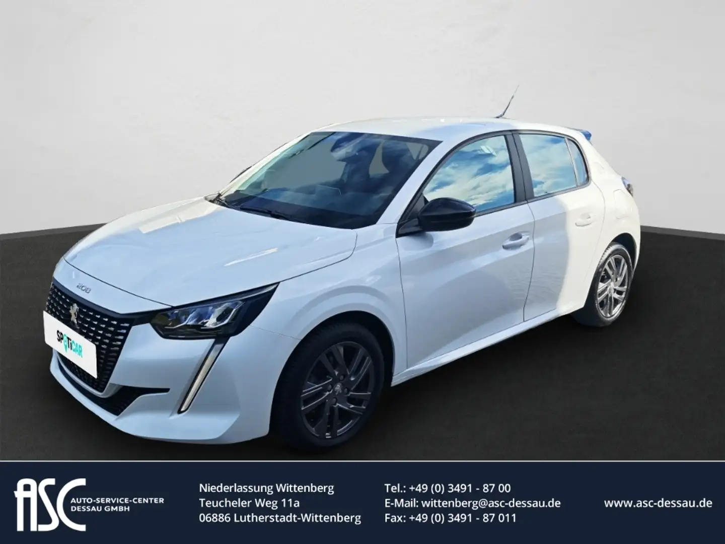 Peugeot 208 Active Pack/LED/EPH/Navi/Sitzh/CarPlay/Allwetter Weiß - 1