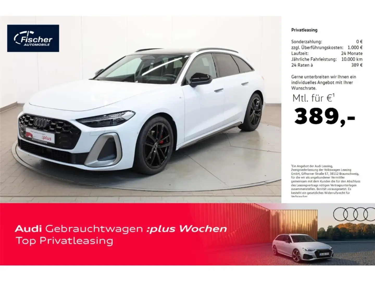 Audi A5 Avant TFSI S line edition one AHK/P-Dach/19'' Weiß - 1