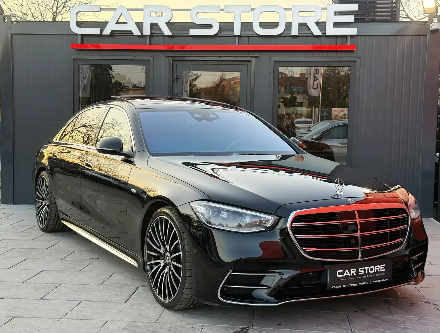Mercedes-Benz S 580 e|4Matic|Lang|AMG-Line|Pano|360|MBGarantie|Voll Schwarz - 1
