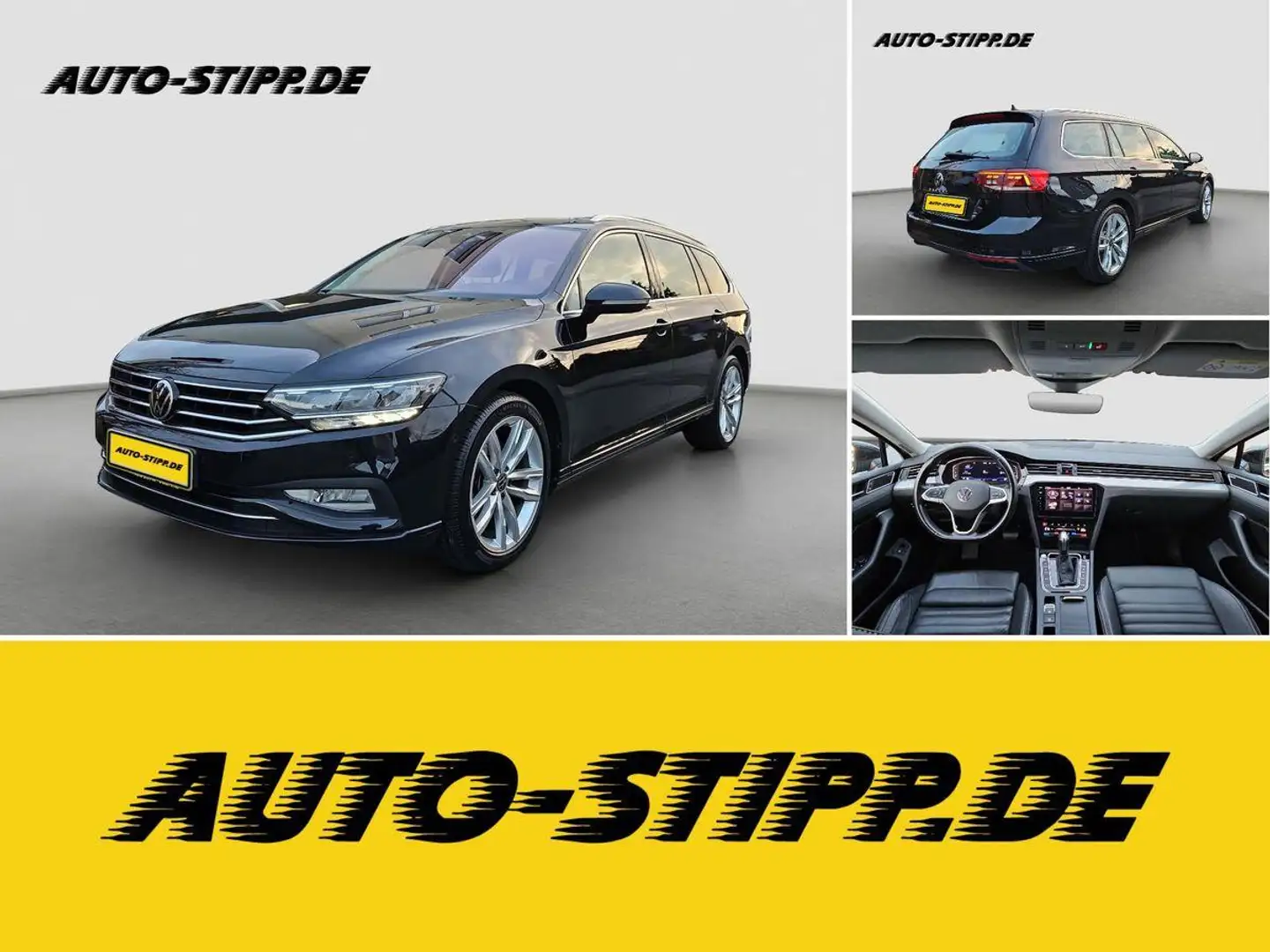 Volkswagen Passat Variant 2.0TDI Business ACC RFK LEDER AHK Schwarz - 1