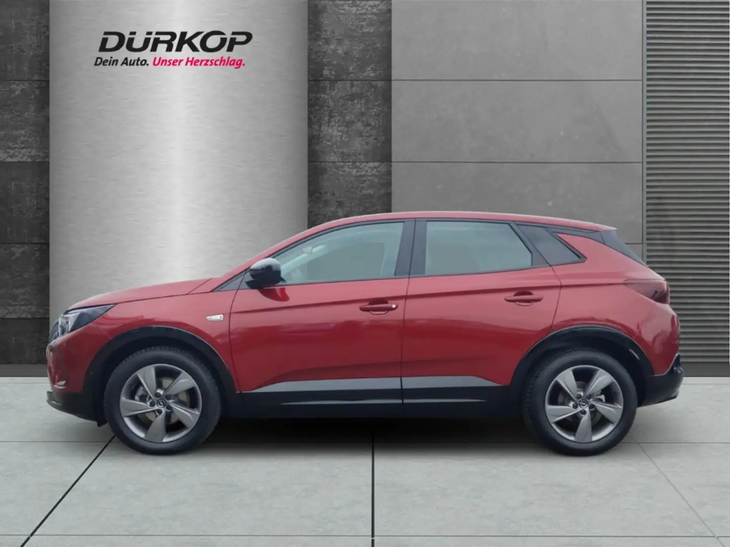 Opel Grandland 1.2 T GS AT Navi 360 Kamera LED El. Heckklappe Ble Rouge - 2