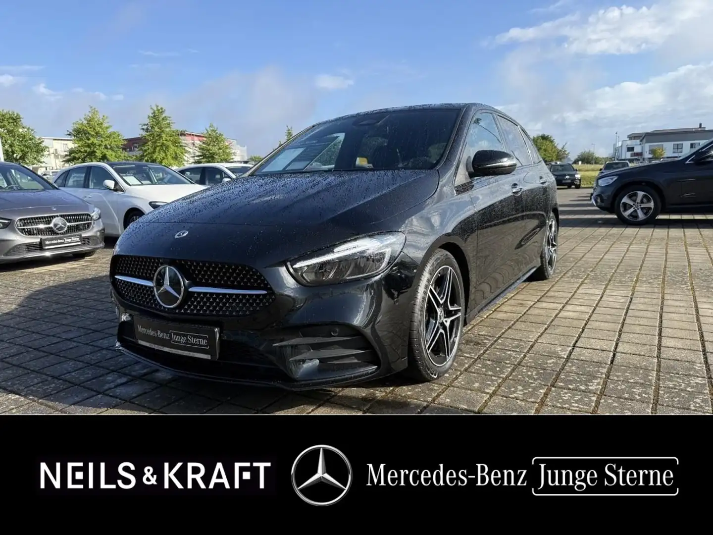 Mercedes-Benz B 220 d +AMG-Sport+AHK+Night+LED+Cam+Keyl+Totw Noir - 1