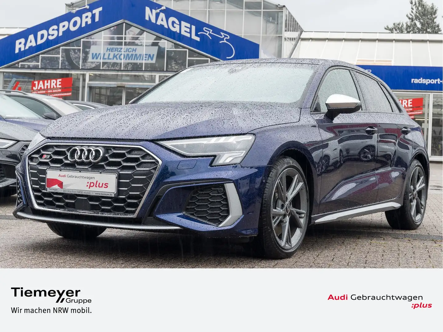 Audi S3 2.0 TFSI Q NAVI+ SITZHZG VIRTUAL GR Bleu - 1