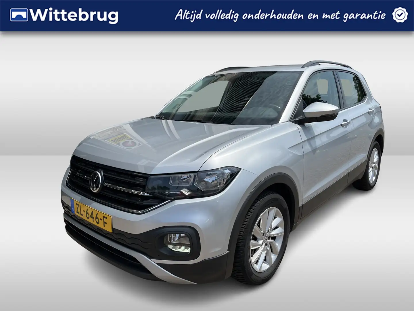 Volkswagen T-Cross 1.0 TSI Life / APP-CONNECT/ NAVI/ ADAPT. CRUISE/ D Zilver - 1