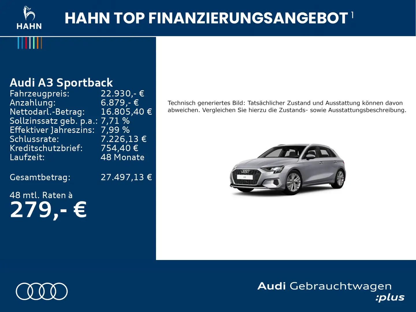 Audi A3 35 TFSI advanced Virtual Navi Sitzh Silber - 2