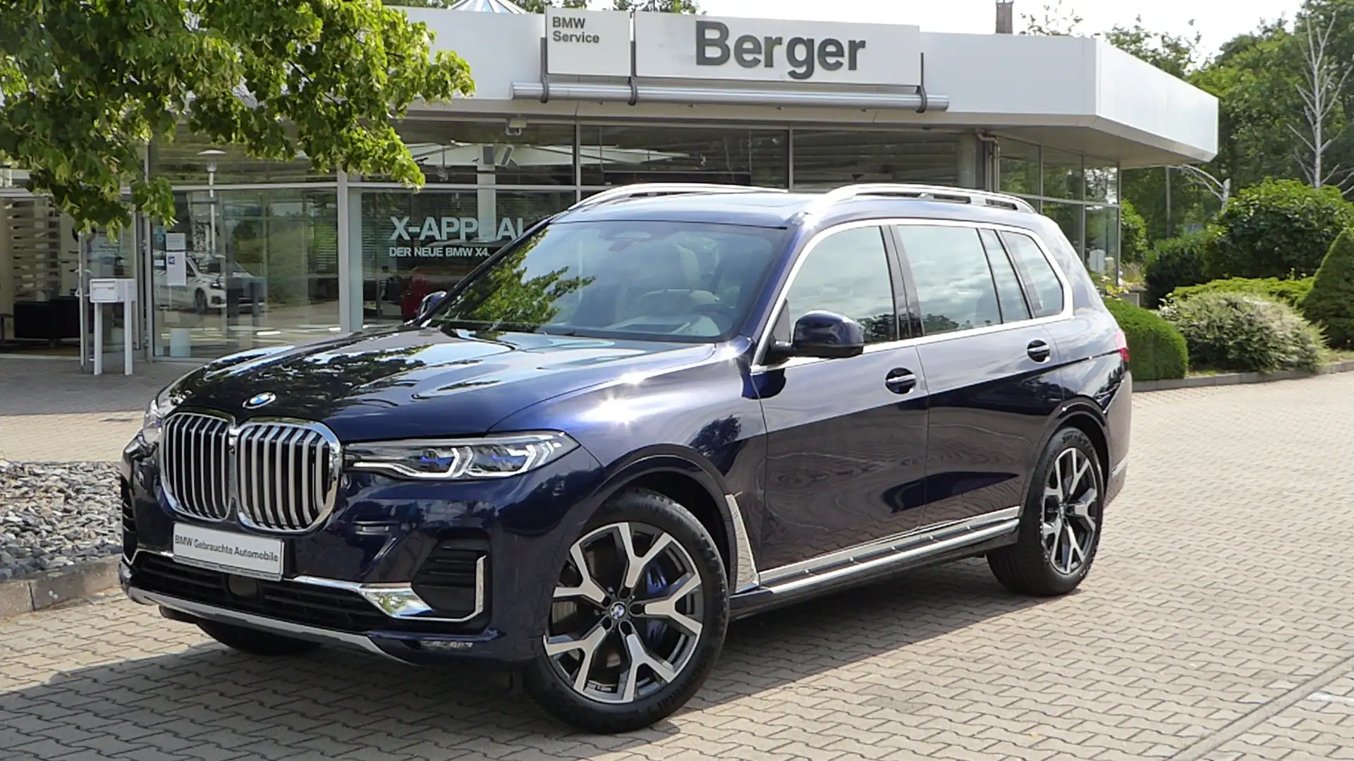 BMW X7 xDrive40i Excellence / Skylounge / Standhzg./ Moto Blue - 1