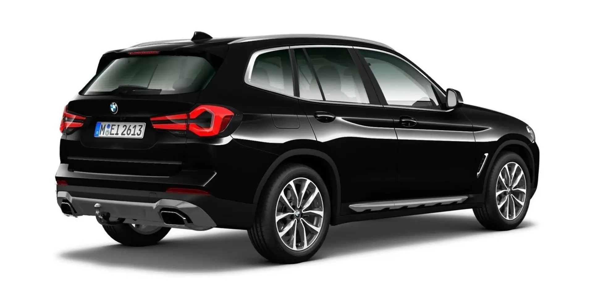 BMW X3 xDrive20d LED AHK Navi ParkAss RFK SitzHzg Schwarz - 2