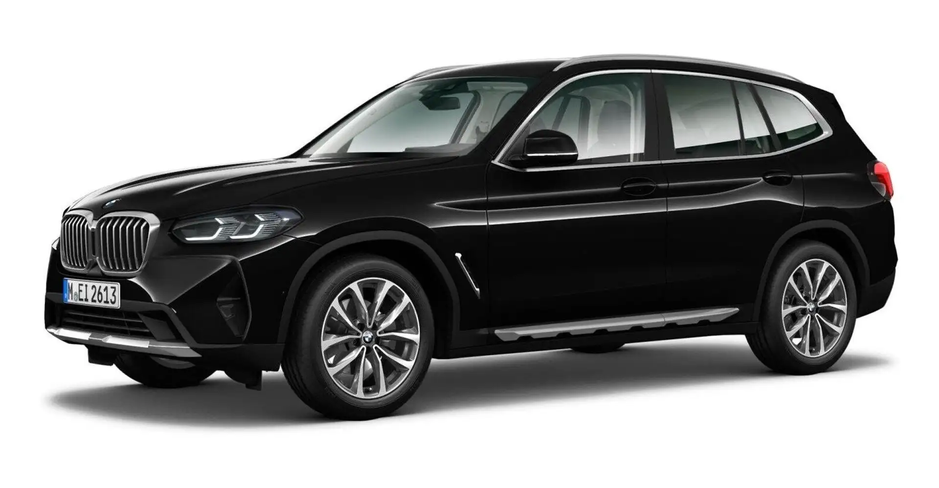 BMW X3 xDrive20d LED AHK Navi ParkAss RFK SitzHzg Schwarz - 1