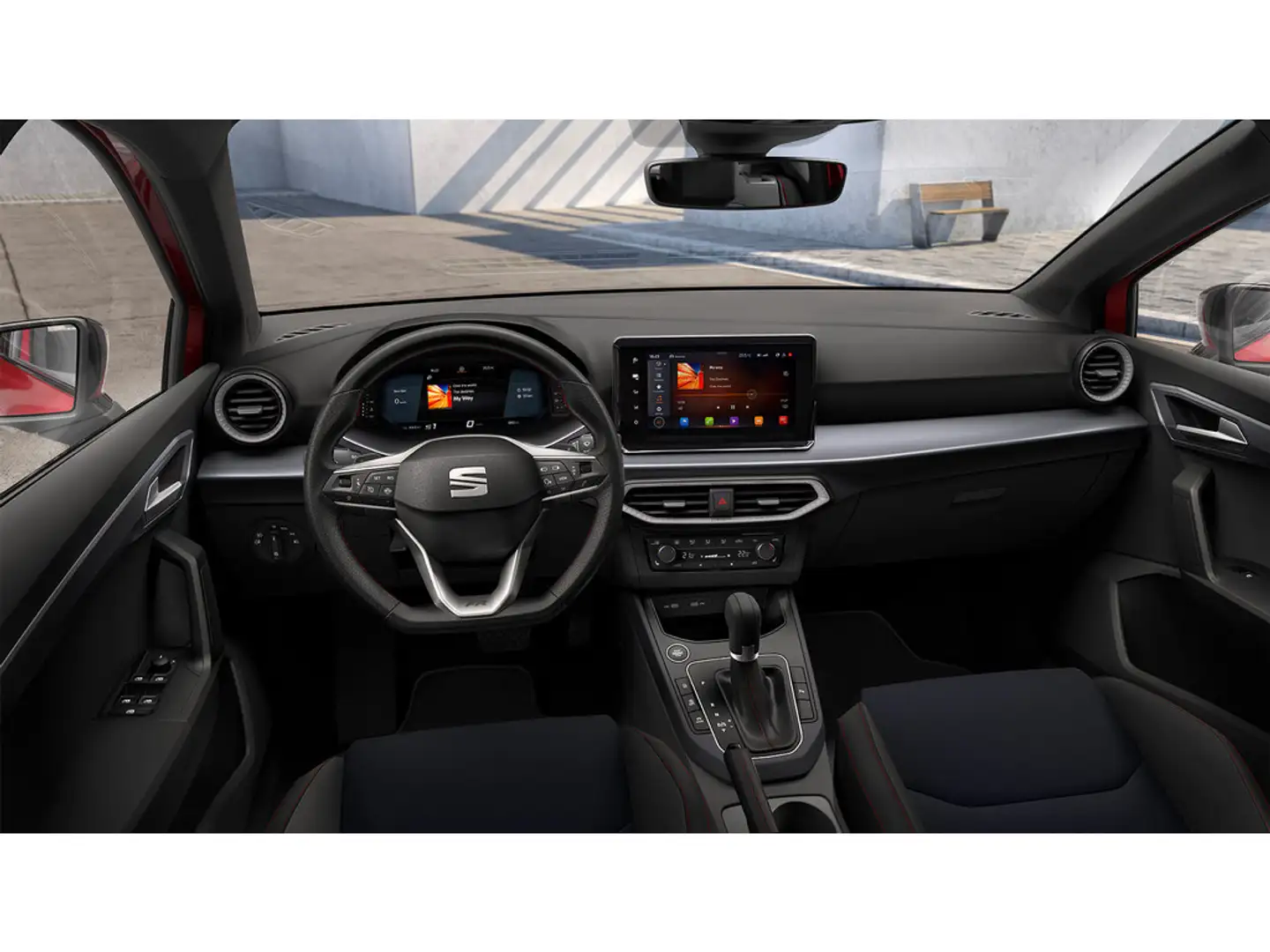 SEAT Ibiza 1.0 TSI FR-Line DSG ACC*Navi*RFK*LED*SHZ Weiß - 2